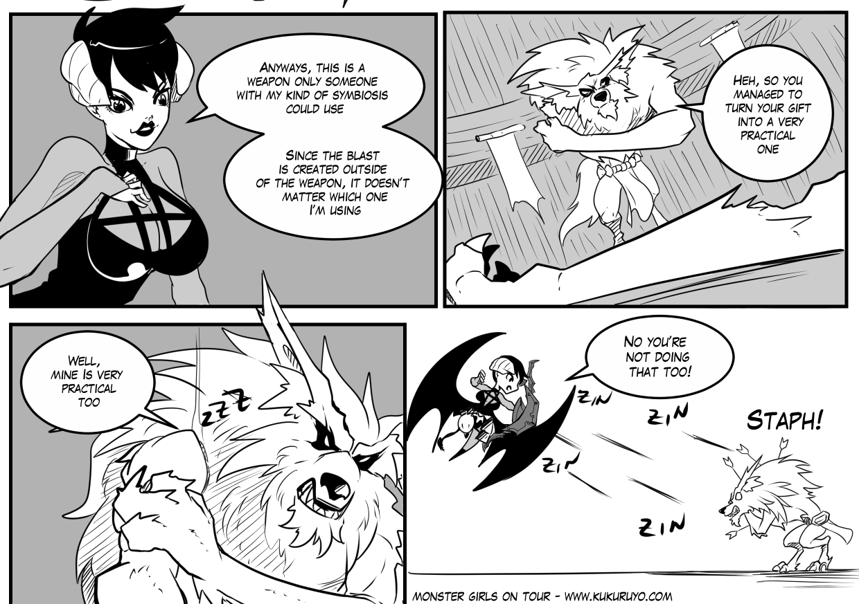 Monster girls on tour - Episode 242, Page 1: Page 242